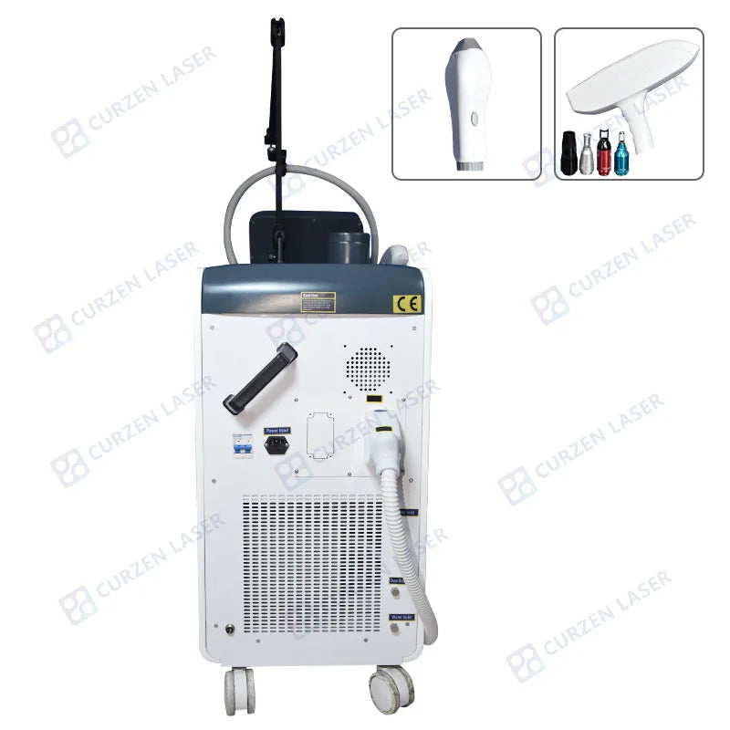 2026 Professional 2-In-1 Nd Yag Laser Tattoo Removal and Diode Laser Hair Removal Machine 2 in 1 Multifunction Laser