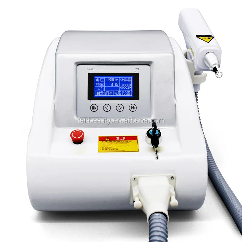FAIR Eye Line Lip Lines Removal Machine Q Switch ND Yag Laser Peeling Pigment Tattoo Removal Skin Rejuvenation Beauty Machine