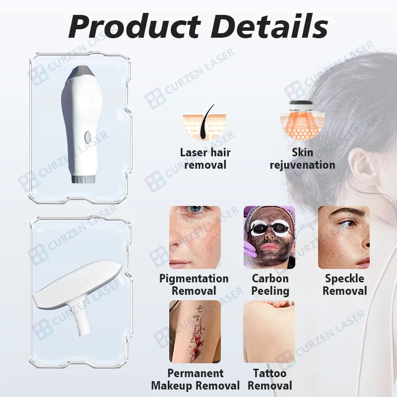 2026 Professional 2-In-1 Nd Yag Laser Tattoo Removal and Diode Laser Hair Removal Machine 2 in 1 Multifunction Laser