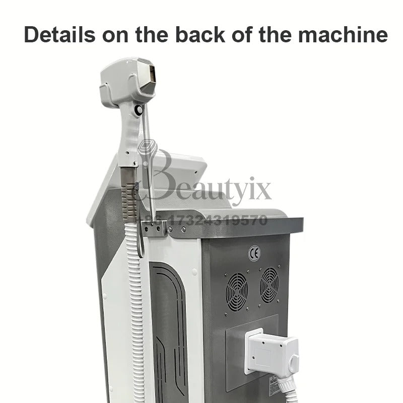 4-Wavelength 4000W 755nm 808nm 940nm 1064nm Alexandrite Diode Laser Painless Permanent Hair Removal Depilation Equipment