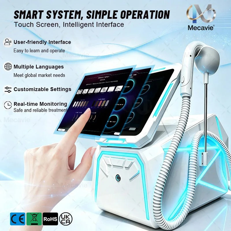 Upgraded Mecavie 5000W Hair Removal Diode Laser 10 Bars FAC Collimation 5Waves Sapphire Ice Painless Permanent Beauty Salon Unit