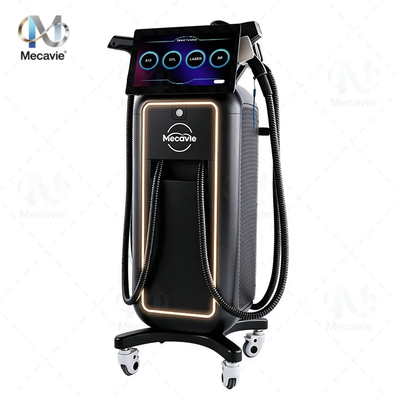 4 IN 1 Soprano Titanium Ice Platinum RF Diode 755 808 830 940 1064nm 5 Wave Laser ND:YAG Machine Painless Hair Removal Machine 200 sold